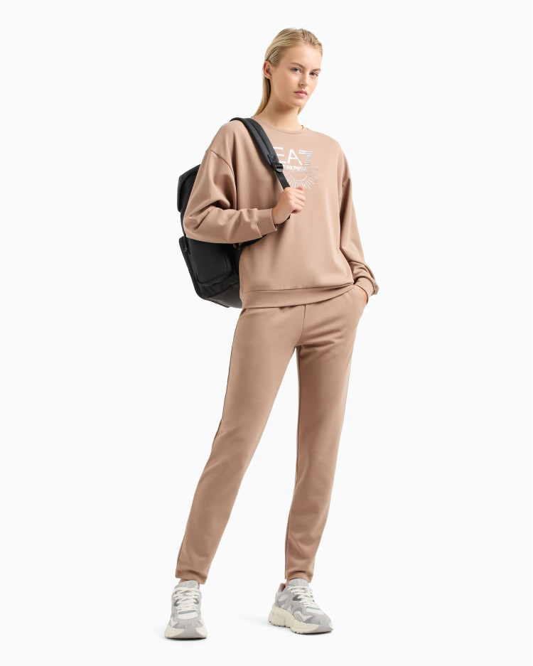 Спортивний костюм Regular fit для жінок (478781), колір Коричневий - №3
