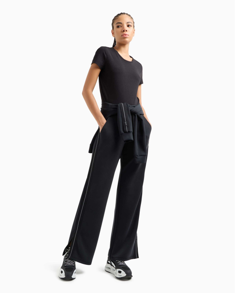 Футболка Slim Fit для жінок (478782), колір Чорний - №3
