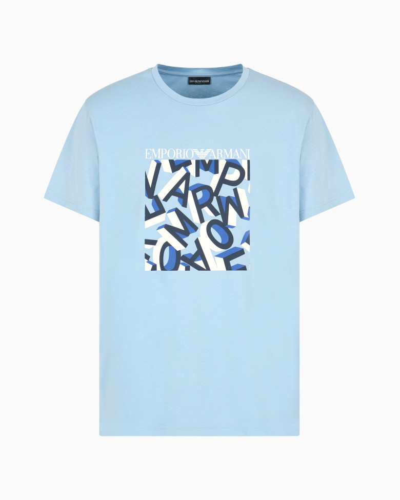 Футболка пляжная Regular Fit: классический крой, средняя свобода движений.