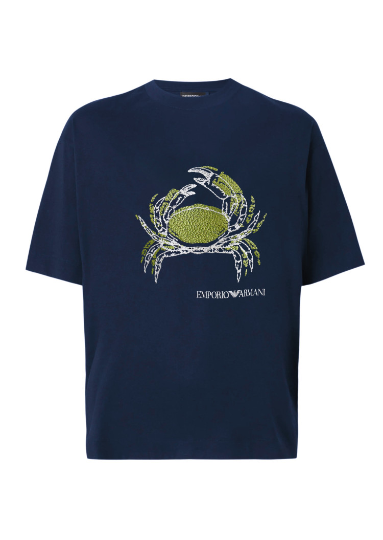 Футболка пляжная Regular fit для мужчин (478848), цвет Синий - №1