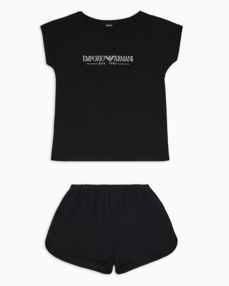 Пижама для дома и сна Regular Fit: классический крой, средняя свобода движений.