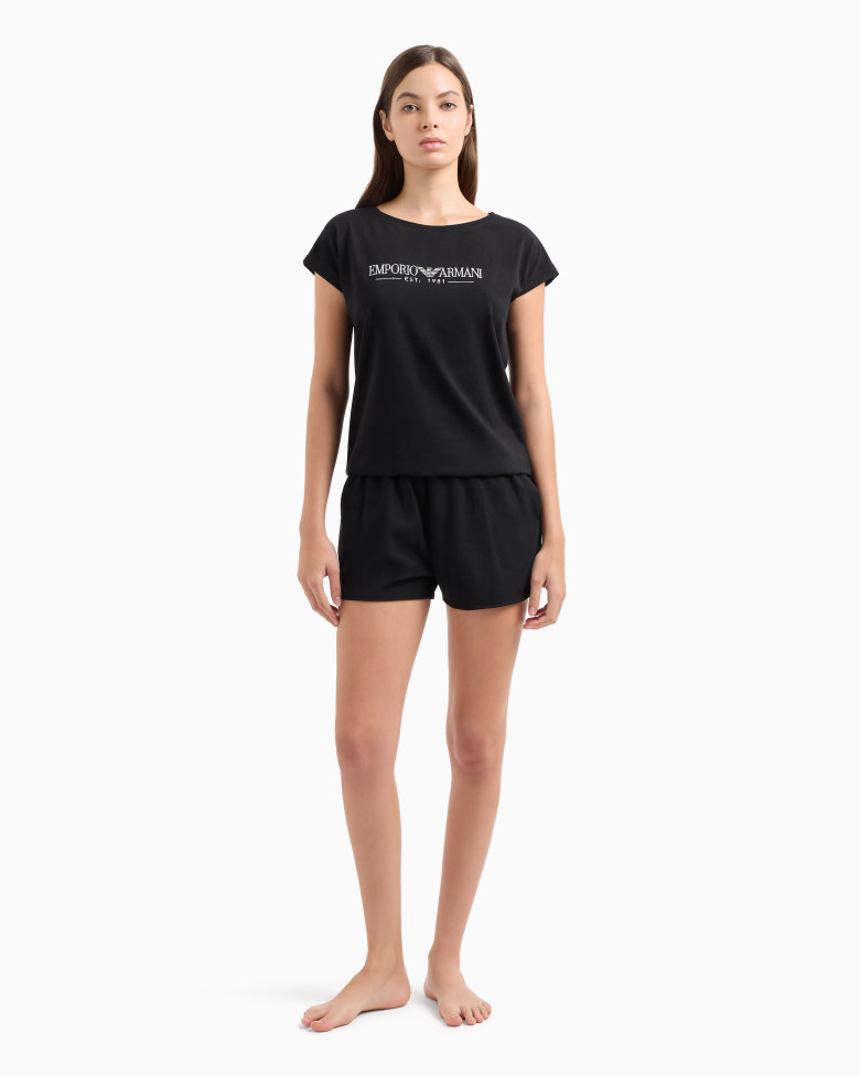 Пижама для дома и сна Regular Fit: классический крой, средняя свобода движений.