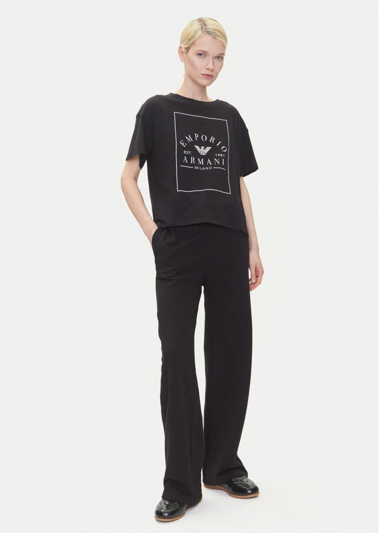 Футболка Relaxed Fit для жінок (478872), колір Чорний - №3