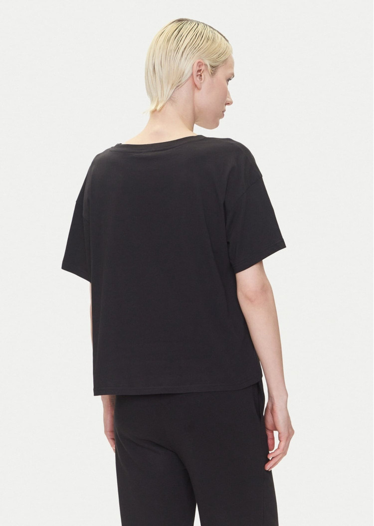 Футболка Relaxed Fit для жінок (478872), колір Чорний - №4