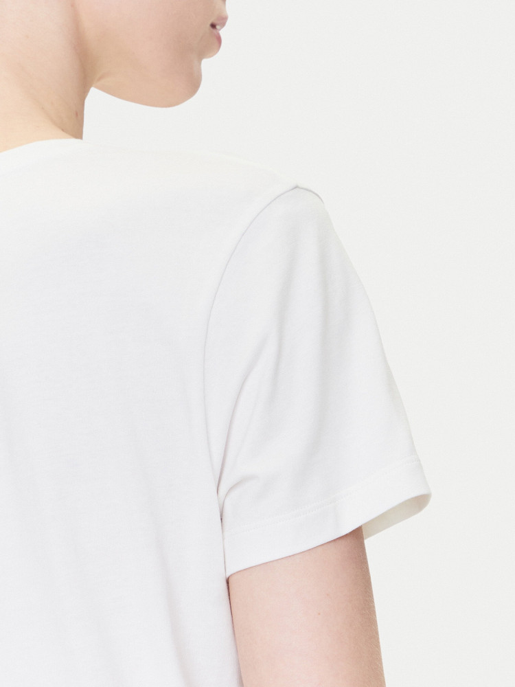 Футболка Slim fit для жінок (478878), колір Білий - №5