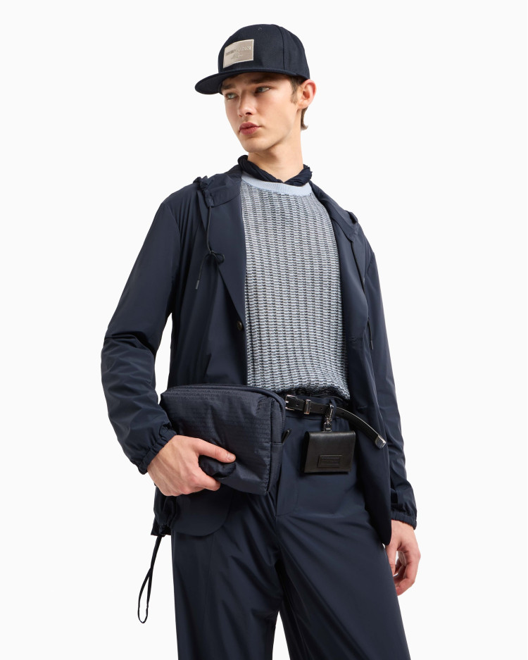 Брюки повседневные Regular Fit Высокая для мужчин (478904), цвет Синий - №6