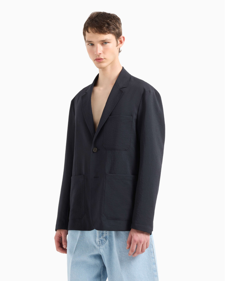 Пиджак кэжуал Regular fit для мужчин (478905), цвет Синий - №2
