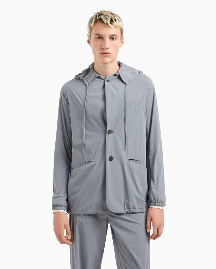 Вітровка Regular Fit для чоловіків (478906), колір Сірий - №2