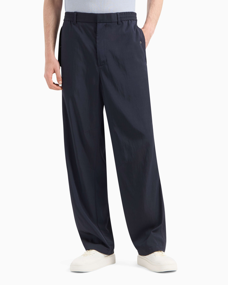 Брюки повседневные Regular fit Высокая