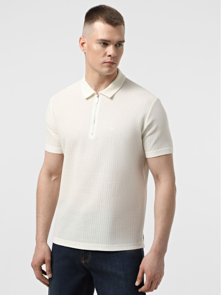 Поло Regular fit для чоловіків (478910), колір Молочний - №2