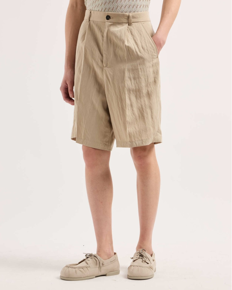 Шорти Regular fit для чоловіків (478921), колір Бежевий - №2