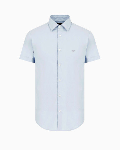 сорочка ділова з коротким рукавом Slim fit