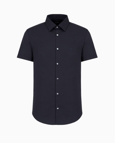 сорочка ділова з коротким рукавом Slim fit