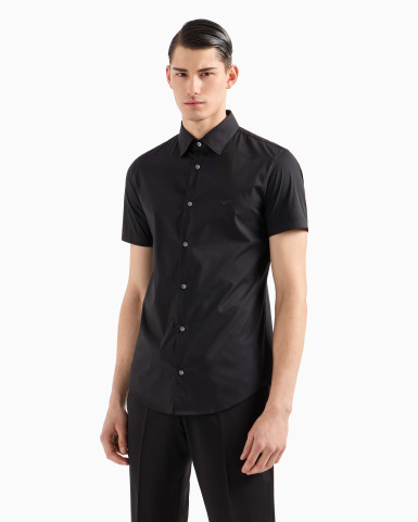 сорочка ділова з коротким рукавом Slim fit