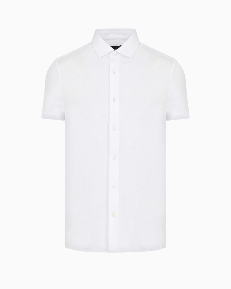 Сорочка повсякденна з коротким рукавом Slim fit