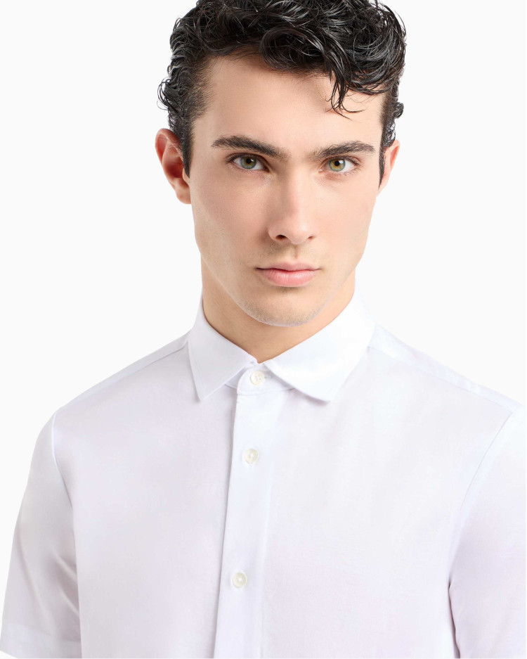 Сорочка повсякденна з коротким рукавом Slim Fit — фото 5