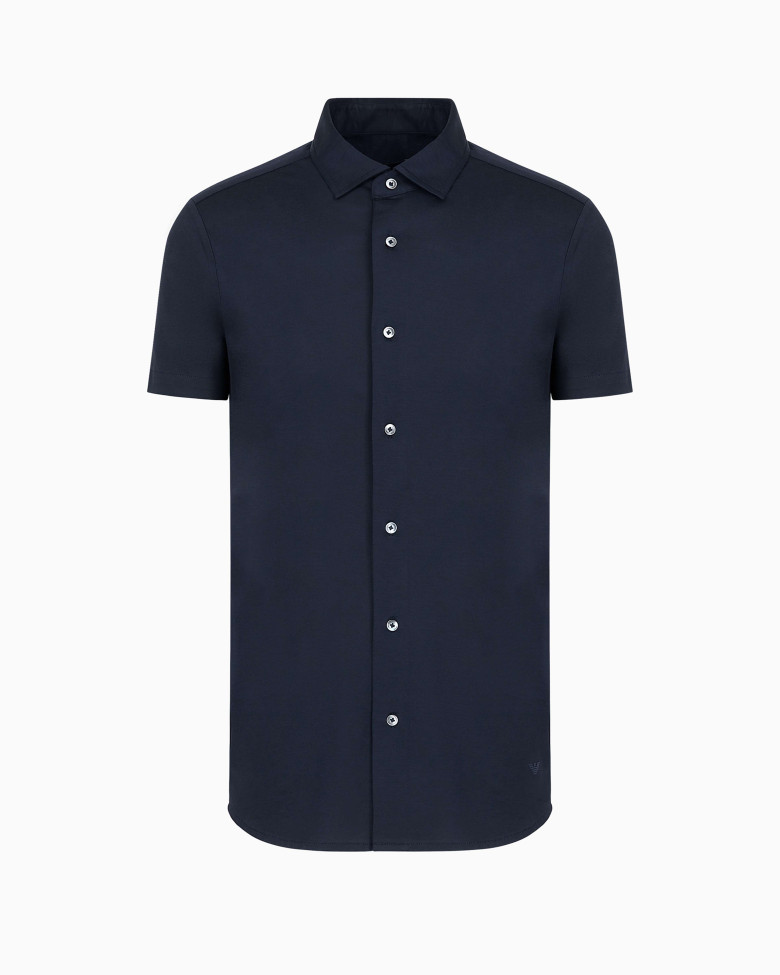 Сорочка повсякденна з коротким рукавом Slim fit