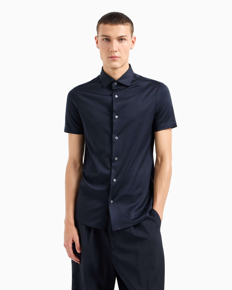 Сорочка повсякденна з коротким рукавом Slim fit