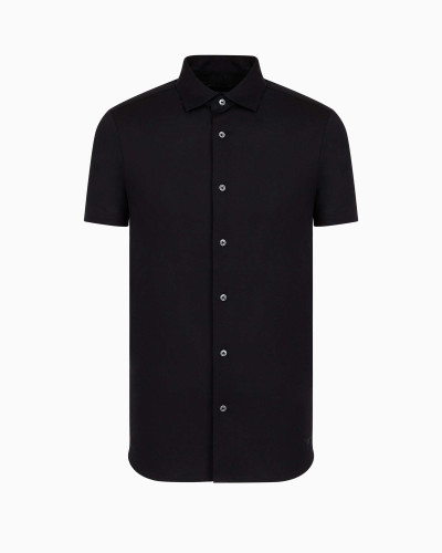 Сорочка повседневная с коротким рукавом Slim Fit