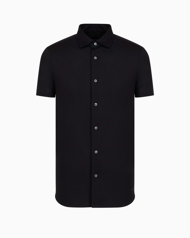 Сорочка повсякденна з коротким рукавом Slim fit