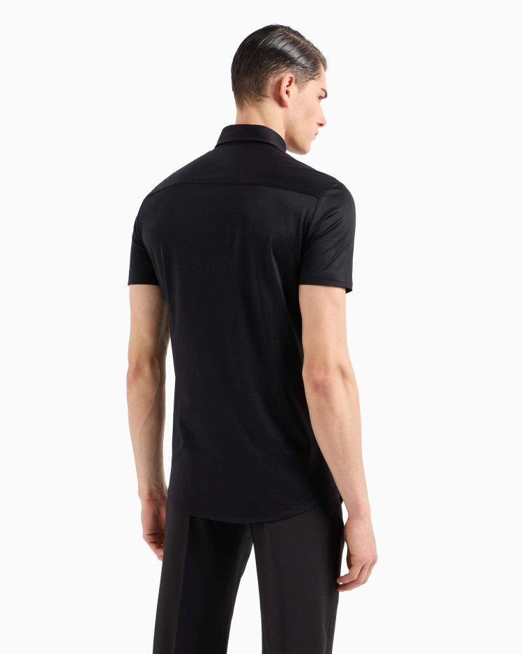 Сорочка повсякденна з коротким рукавом Slim Fit — фото 4