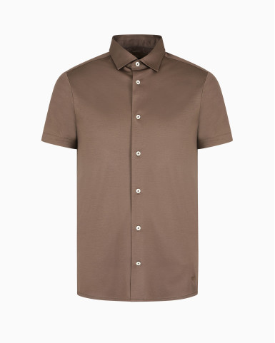 Сорочка повсякденна з коротким рукавом Slim fit
