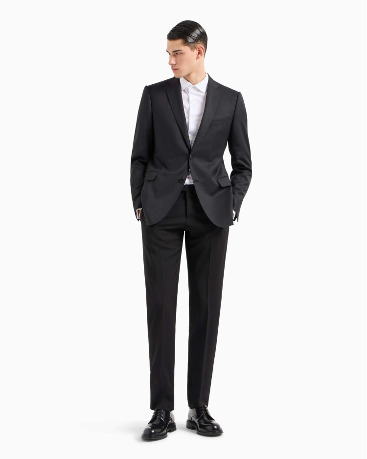 Сорочка деловая Slim Fit для мужчин (478937), цвет Белый - №3