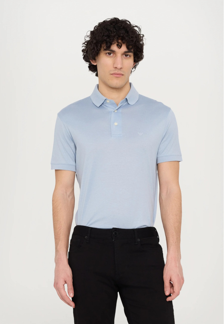 Поло Regular fit для чоловіків (478940), колір Синій - №2