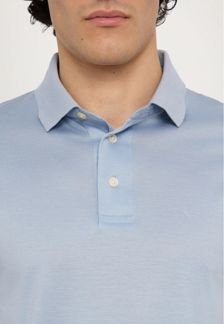 Поло Regular fit для чоловіків (478940), колір Синій - №4