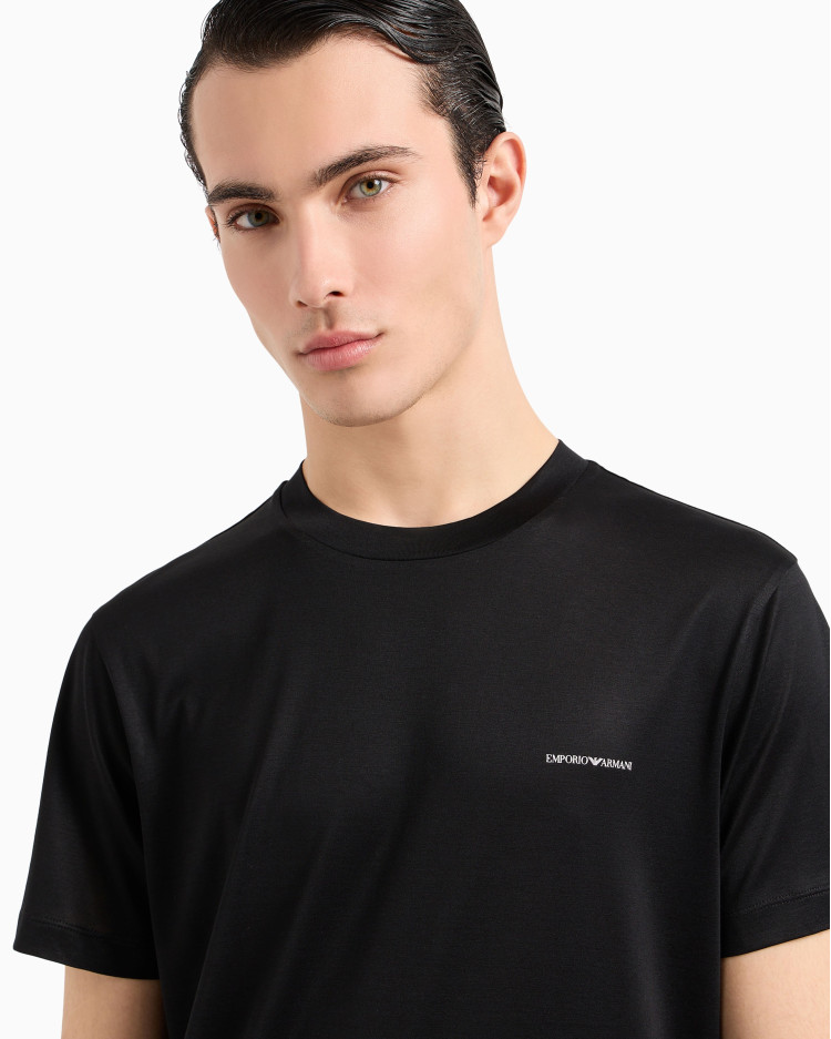 Футболка Regular fit для чоловіків (478945), колір Чорний - №5