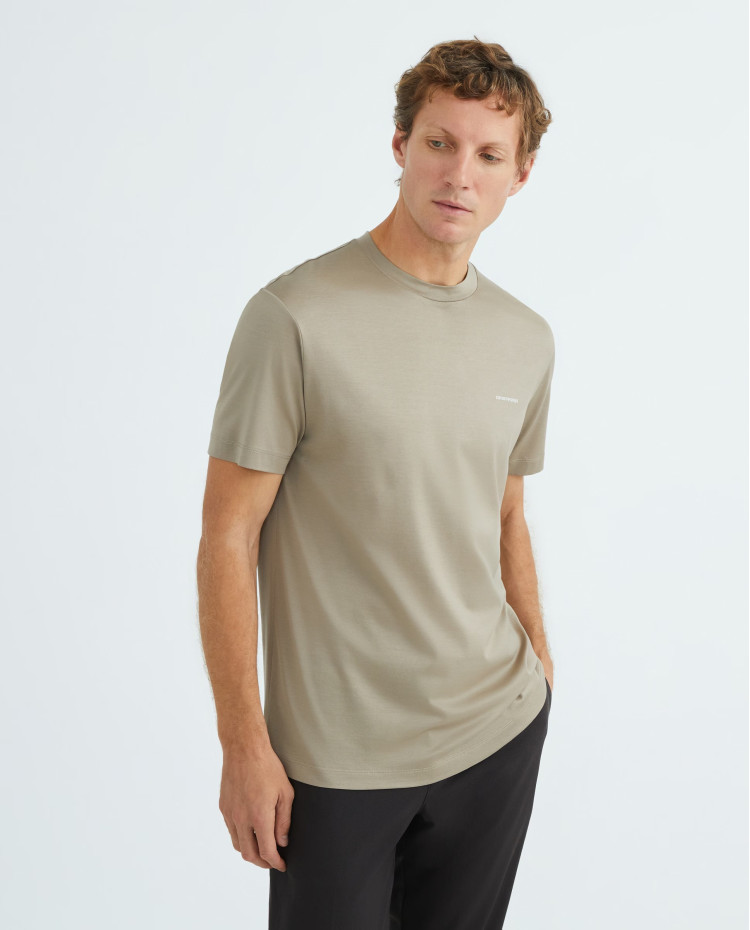 Футболка Regular fit для чоловіків (478946), колір Коричневий - №2