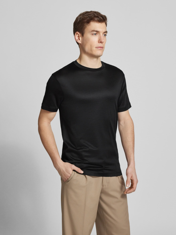 Футболка Regular fit для чоловіків (478949), колір Чорний - №2