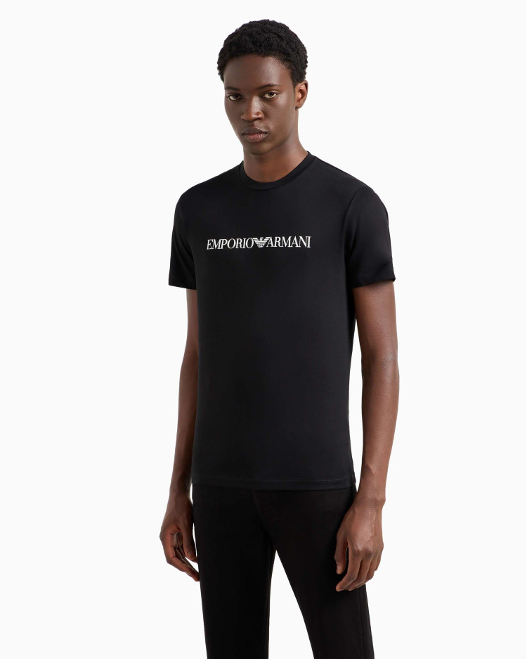 Футболка Slim Fit для чоловіків (478951), колір Чорний - №2