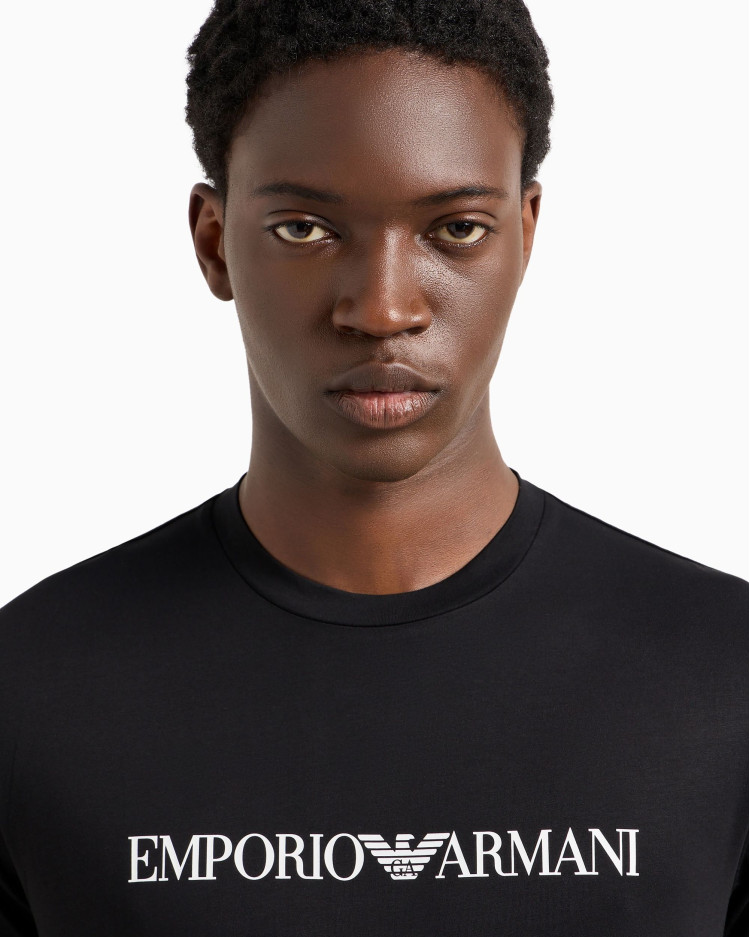Футболка Slim Fit для чоловіків (478951), колір Чорний - №5