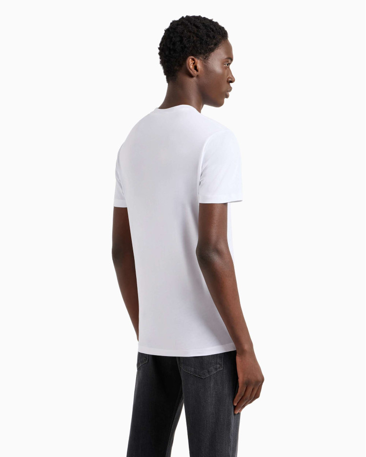 Футболка Slim Fit для чоловіків (478953), колір Білий - №4