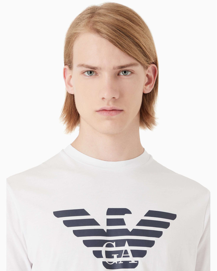 Футболка Slim Fit для мужчин (478954), цвет Белый - №6