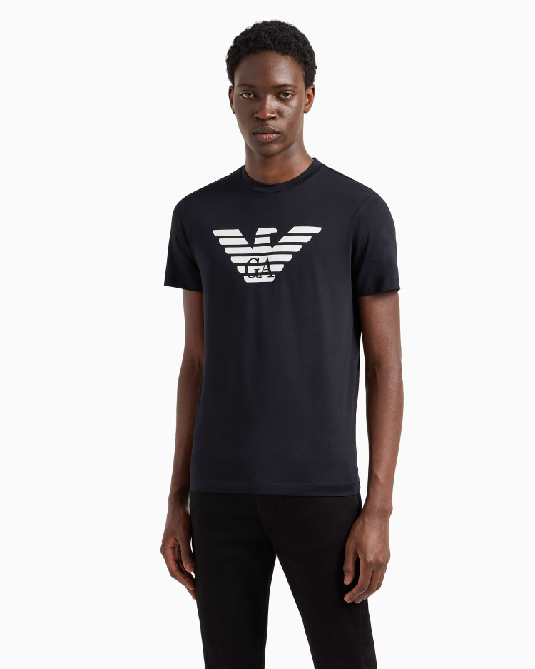 Футболка Slim fit для мужчин (478955), цвет Синий - №2