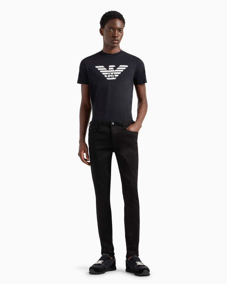 Футболка Slim fit для мужчин (478955), цвет Синий - №3