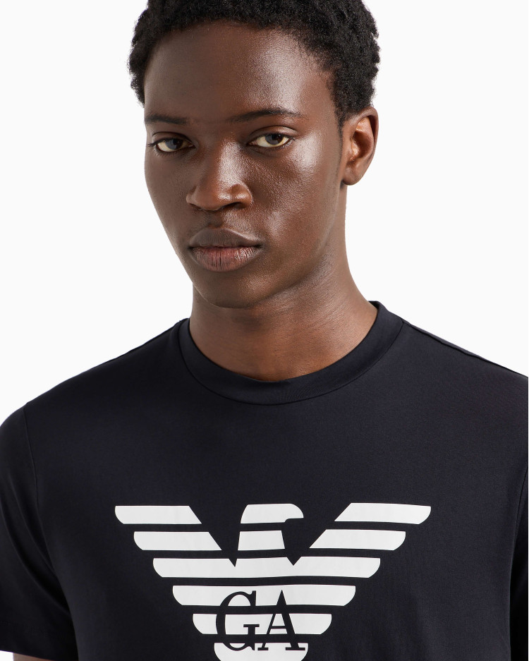 Футболка Slim fit для мужчин (478955), цвет Синий - №5