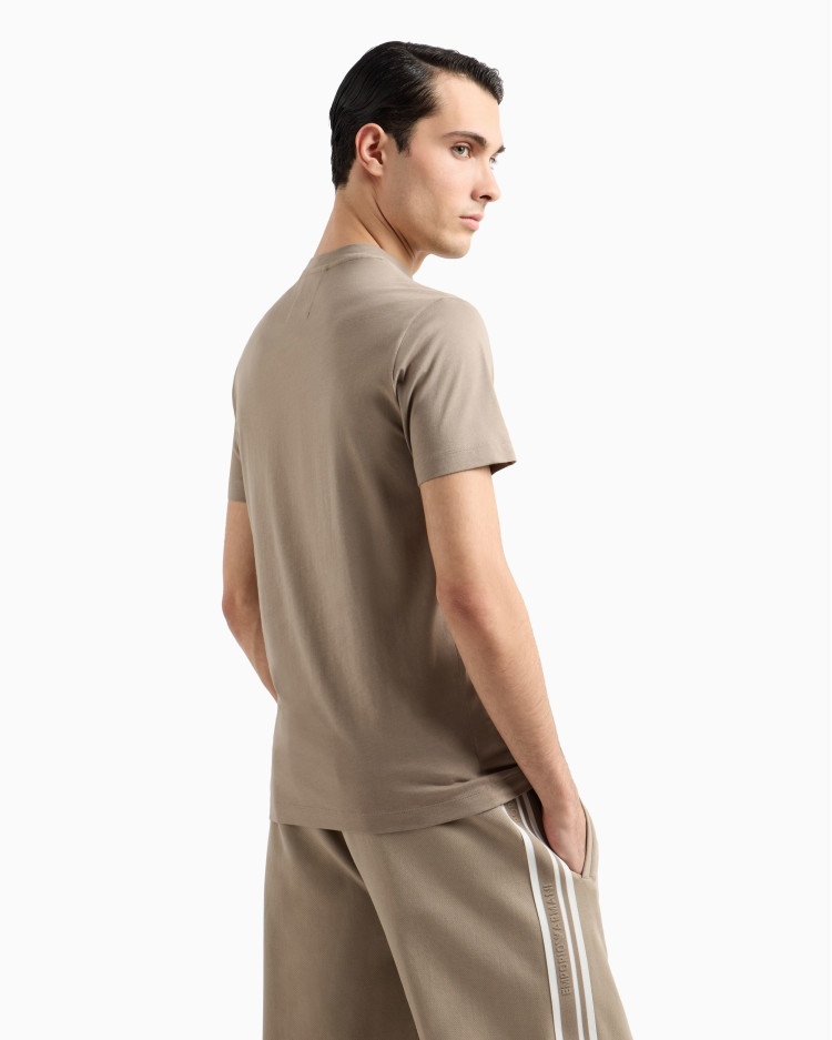 Футболка Slim Fit для мужчин (478956), цвет Бежевый - №4