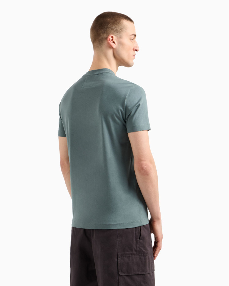 Футболка Slim Fit для чоловіків (478957), колір Зелений - №4