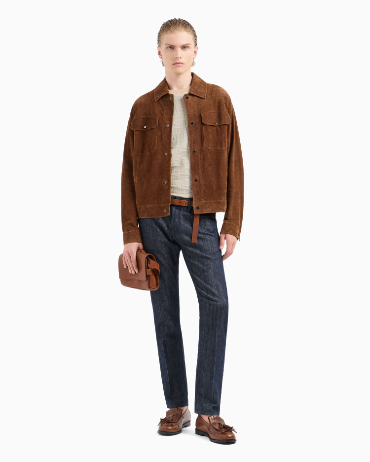 Джинсы Slim Slim fit Низкая для мужчин (478958), цвет Синий - №2