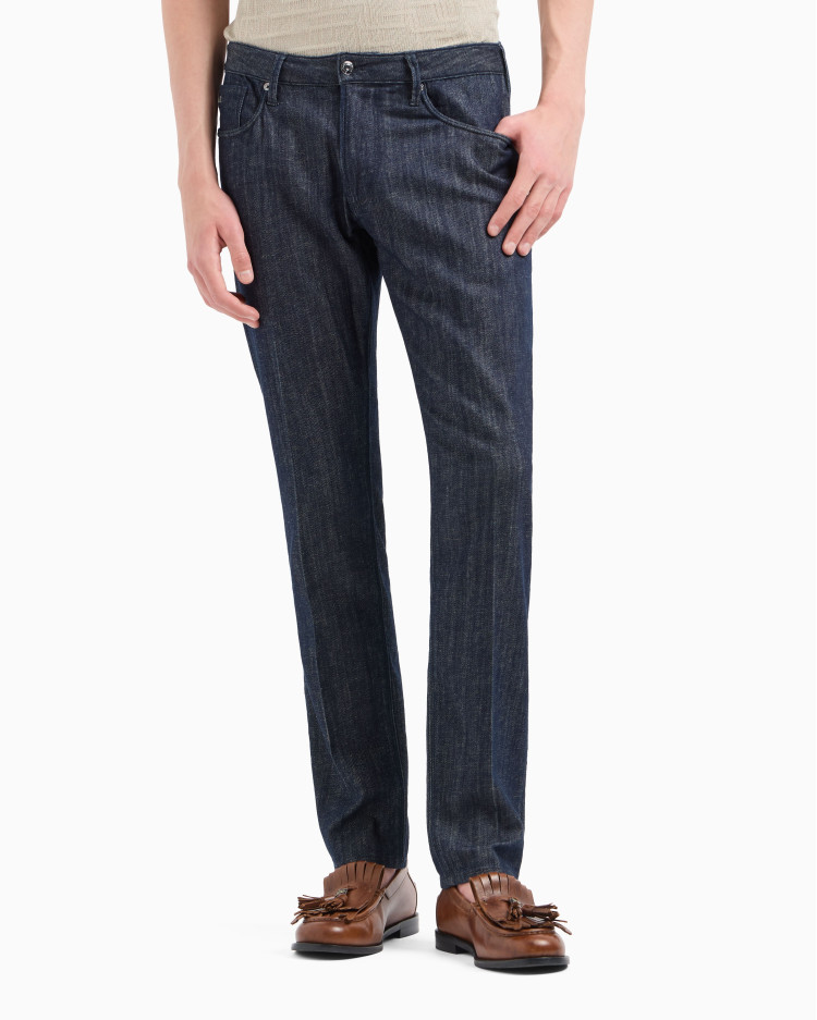 Джинсы Slim Slim fit Низкая для мужчин (478958), цвет Синий - №3