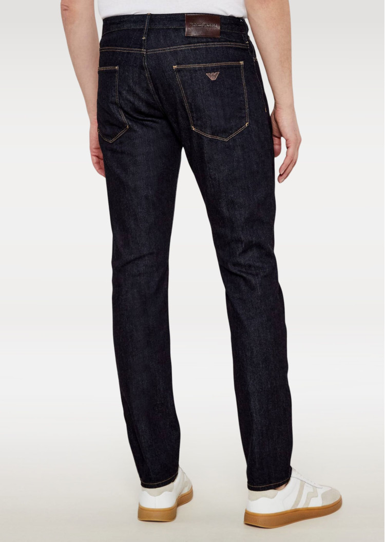 Джинсы Slim Slim Fit Низкая для мужчин (478959), цвет Синий - №4