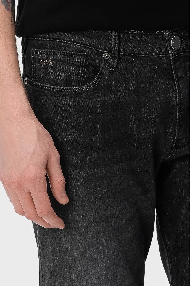 Джинсы Slim Slim Fit Низкая для мужчин (478960), цвет Серый - №4