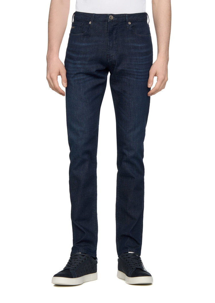 Джинсы Slim Slim Fit Низкая для мужчин (478961), цвет Синий - №2