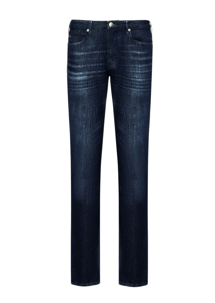 Джинсы Slim Slim fit Низкая для мужчин (478962), цвет Синий - №1