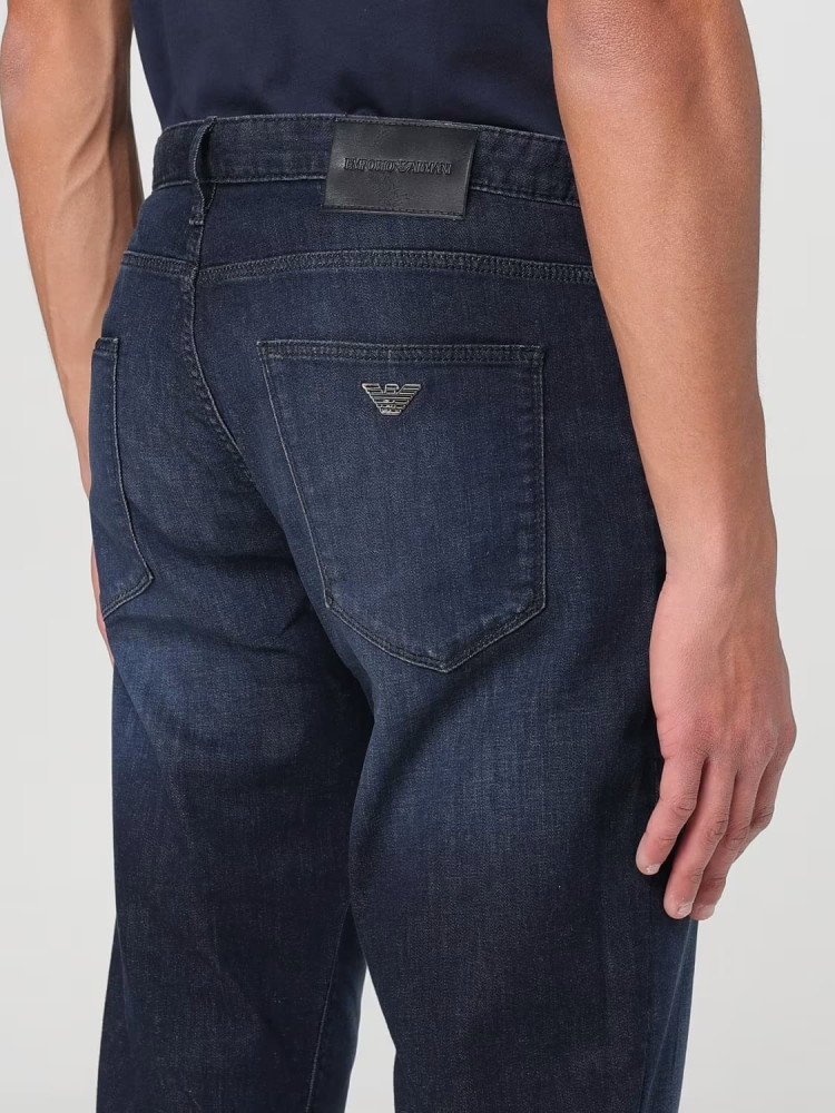 Джинсы Slim Slim Fit Низкая для мужчин (478962), цвет Синий - №4