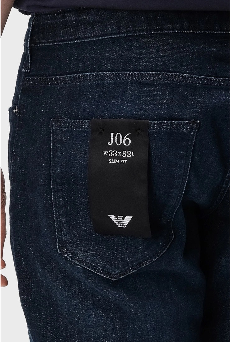 Джинсы Slim Slim Fit Низкая для мужчин (478962), цвет Синий - №6