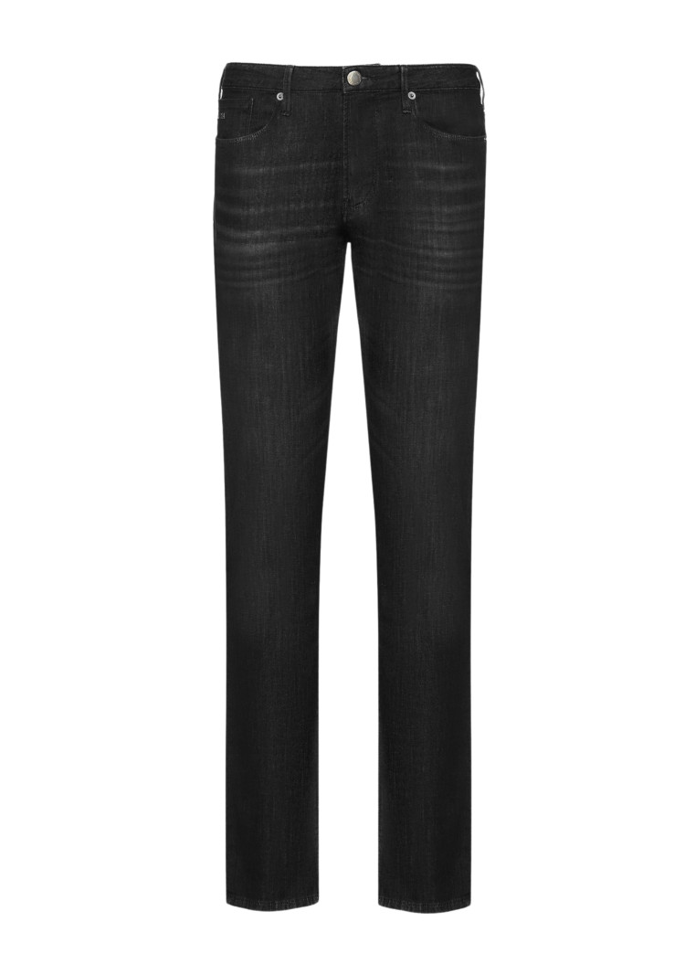 Джинсы Slim Slim fit Низкая для мужчин (478963), цвет Черный - №1